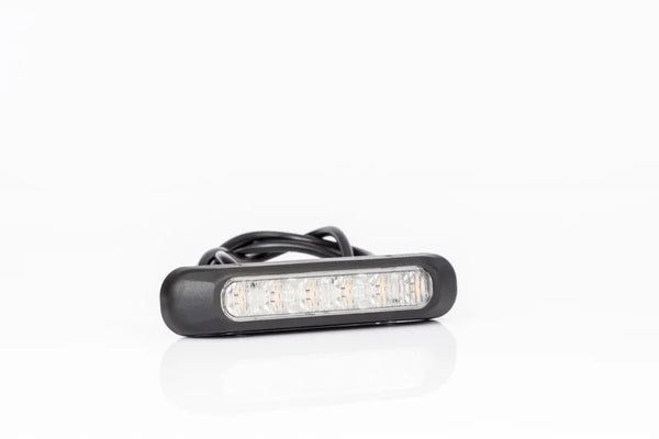 R65 LED flitser 6 LED's Amber | 10-30v | S10F6200A