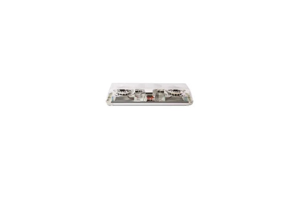 60 serie | R65 LED flitsbalk amber | 12v | 2 LED | 570mm. | 60-00424-V