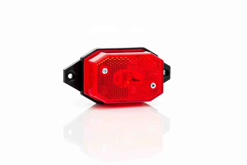 LED markeringslicht rood | 12-24v | 50cm. kabel | MV-2720R