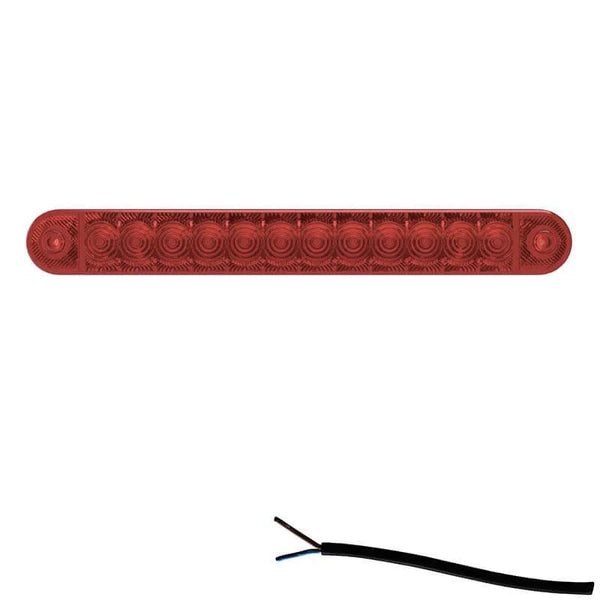 LED derde remlicht | 12-24v | 3,8m. | V3R-191