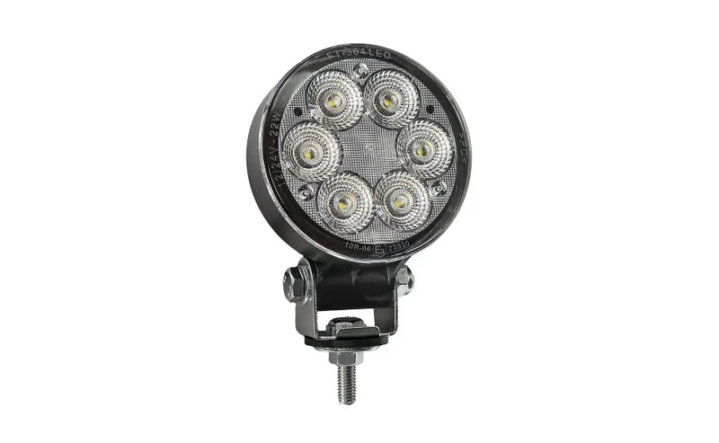 LED werklamp rond 2500lm, 22W, 12-24v , 1,5m. Kabel | WF-2225