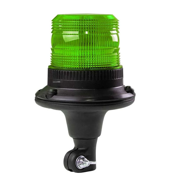 LED R65 Zwaailamp groen | 12-24v | Flexi DIN ECCOLED | EB5009G