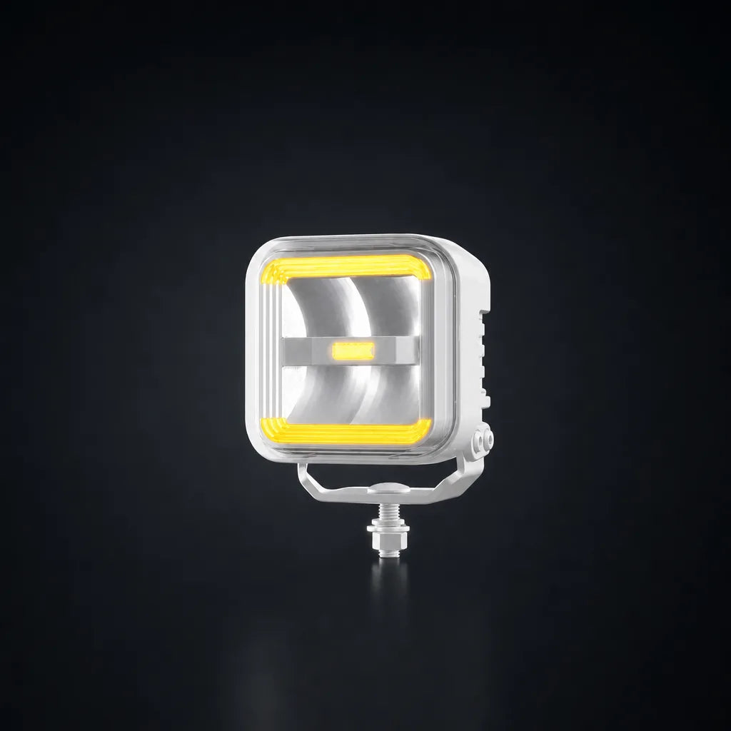 OZZ SQR 3" - Driving light LED - White