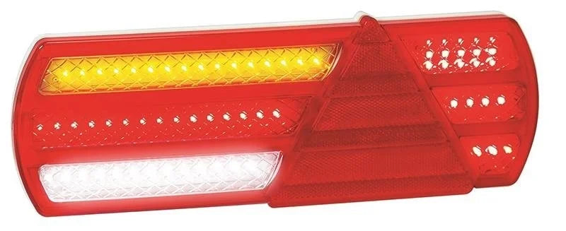 LED slimline achterlicht zonder kentekenverlichting | 12-24v | 40cm. kabel | EU390L
