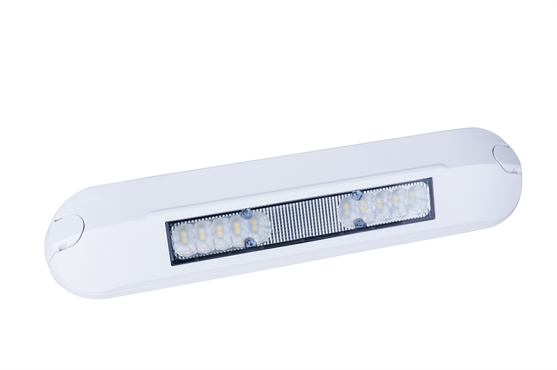 LED zij-werklamp 4000K, 1000lm, wit huis, 12-24v | WF-1210W