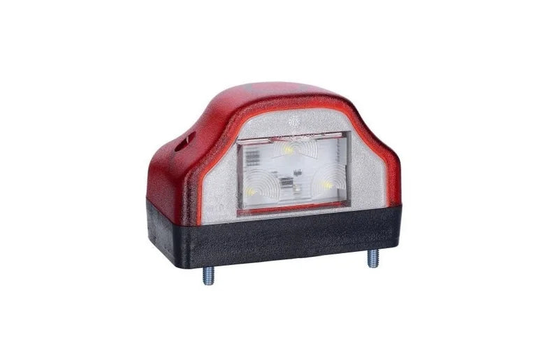 LED kentekenlamp incl. rood markeerlicht 12-24v | MK-800R