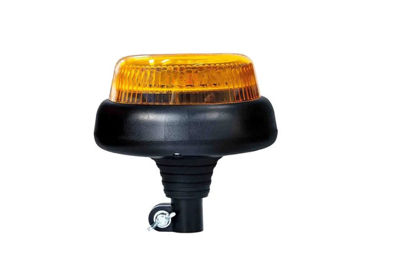 R65 LED zwaailamp, single flash, DIN-opsteek, 12-24V| S10ZL421