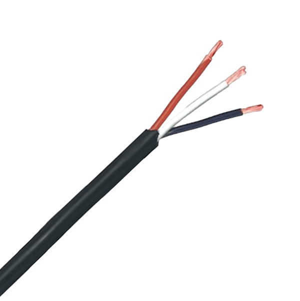 3-aderige kabel | 1,50mm² | zwart-bruin-wit | 100m