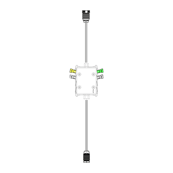Connectionbox incl. 15-aderige kabel tbv KS1-systeem