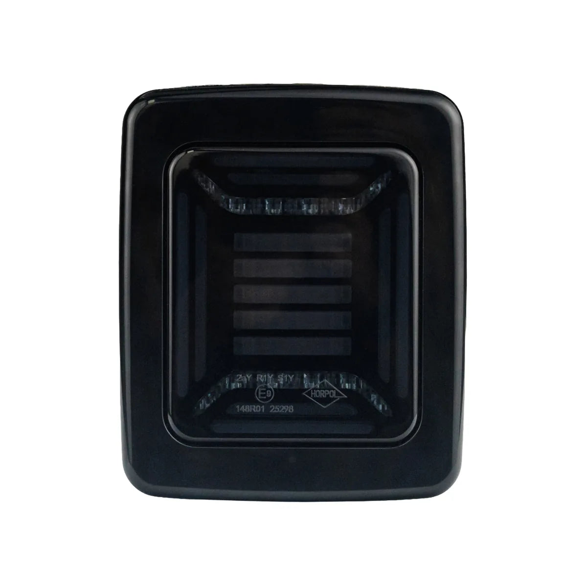 LED achterlicht | black | 12-24v | darklook | H+V montage