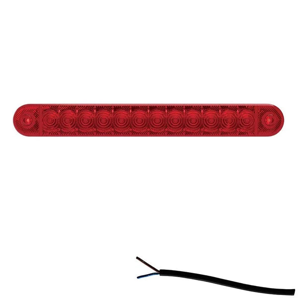 LED derde remlicht | 12-24v | 50cm. kabel | V3R-190