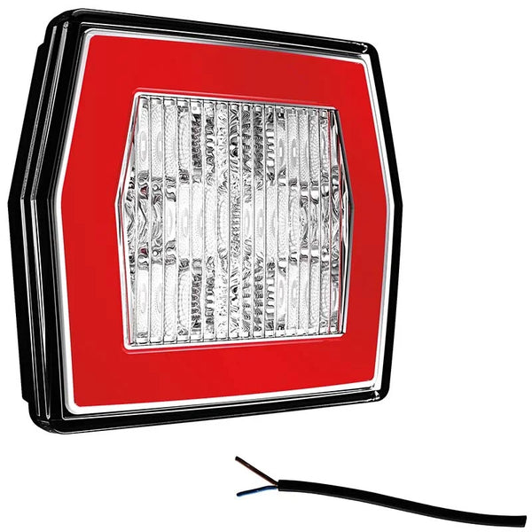 LED achteruitrijlamp met achterlicht | 12-36v | 100cm. kabel | V10C2-770