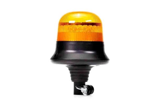 R65 LED zwaailamp, double flash, DIN-opsteek, 12-24V | S10ZL522