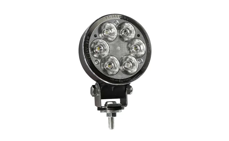 LED werklamp rond 2500lm, 22W, 12-24v, 1,5m. Kabel