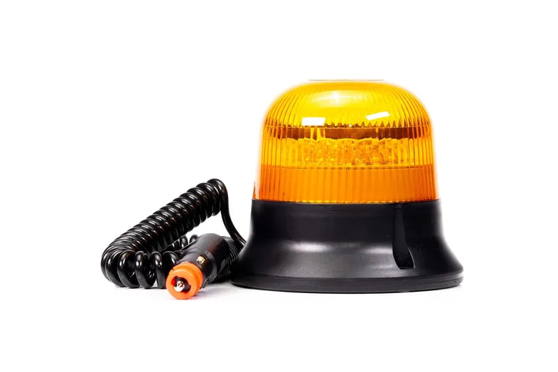 R65 LED zwaailamp, roterend, Magneet, 12-24V 7,8m kabel | S10ZL516