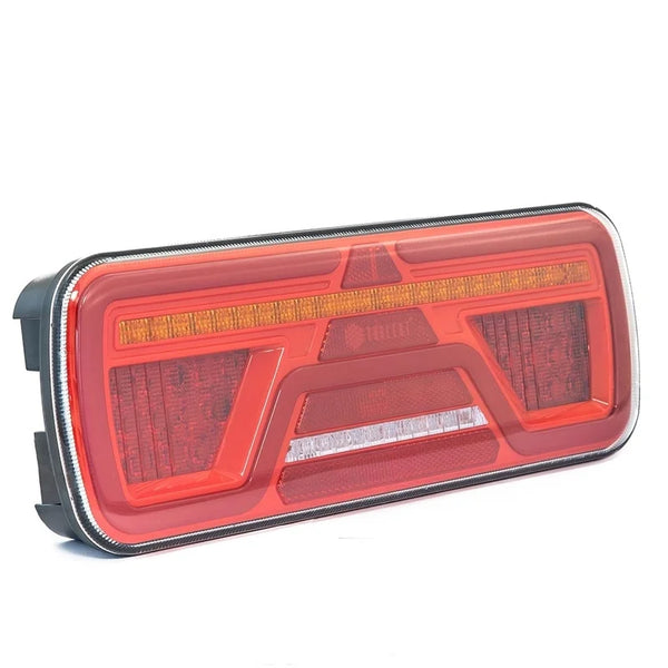 LED neon achterlicht links | 12-24v | 7-PIN met 4x SuperSeal | VC-2001B7SS