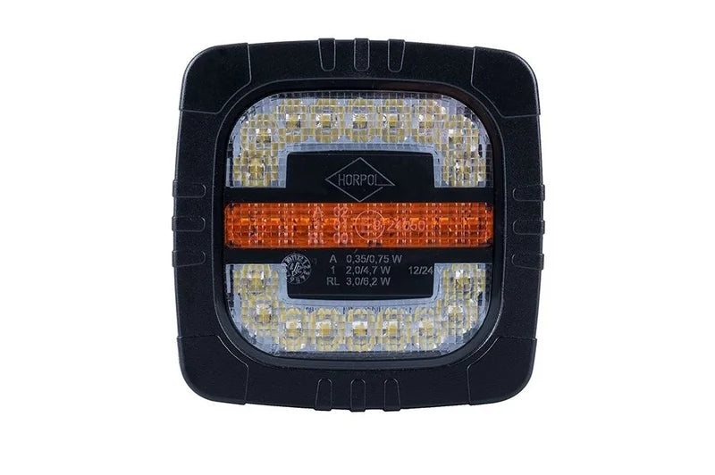 LED Dagrijlicht, front positielicht & knipperlicht 12/24v 1m. Kabel