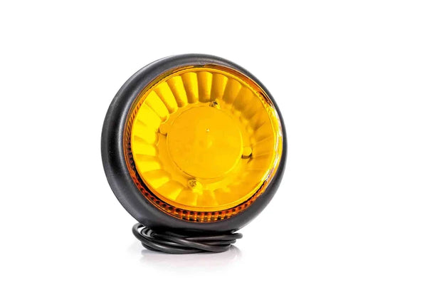 R65 LED zwaailamp, double flash, 1-bouts, 12-24V 1,5m kabel
| S10ZL432