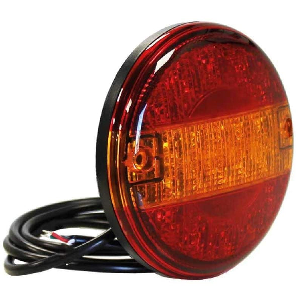 LED Slimline hamburger lamp 12-24v 150cm kabel (D-hom.)
