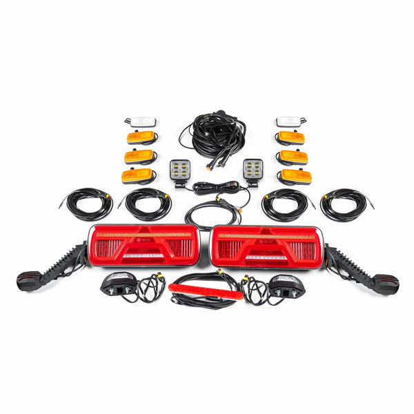 PRO+ - TRALERT® Aanhangwagen verlichtingsset - PS-PROP-1.0