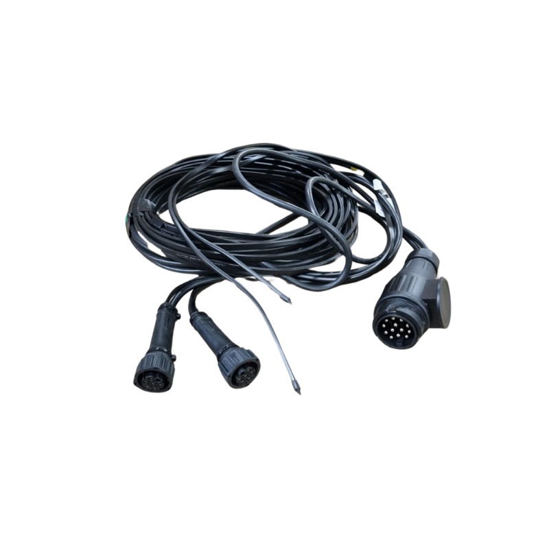 Kabelboom 7-pins, 9,0m lang met 7,0m DC-kabel & 13-polige