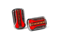 LED achterlicht compact 3-functie 12/24v