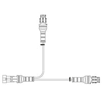 Superseal Y-kabel 30cm | 1x male | 2x female