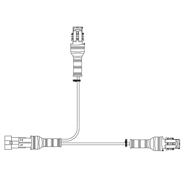 Superseal Y-kabel 30cm | 1x male | 2x female