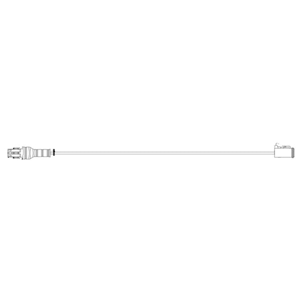 Verloopkabel Superseal > Deutsch 1m | 2x1,5mm² | 2x female | PIN-bezetting gekruist 1-2 > 2-1