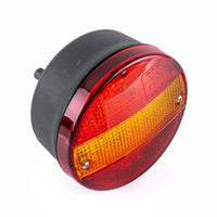 LED ADR achterlicht, rood-gele lens, D-homologatie, 12-24v | VC-5500