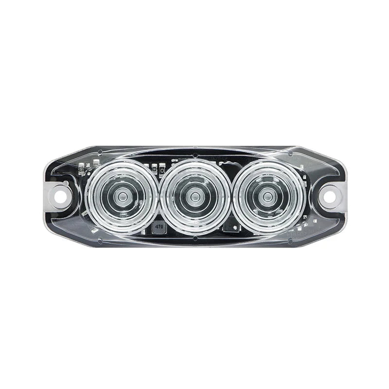 LED compact frontknipperlicht heldere lens | 12-24v | 11CAT1M