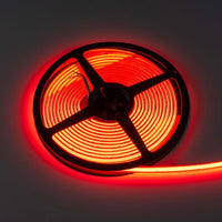 LED strip op rol 5m | 24v | Neon-effect | rood | IP68