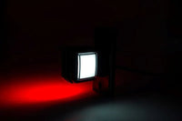 LED breedtelamp rood-wit 12-24v 50cm kabel