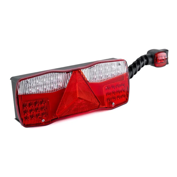LED Trailerlamp rechts met breedtelicht 12-24v kabelingang | VC-7112