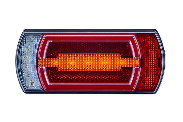LED neon achterlicht incl. achteruitrijlicht 12v 1m. Kabel horizontaal+verticaal Montage
  | VC-4120