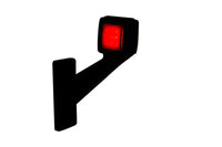 LED breedtelamp rechts rood-wit 12-24v 50cm kabel