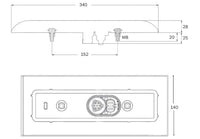LED ADR achterlicht links horizontaal&verticaal 12-24v 7-PIN's + 2x SS