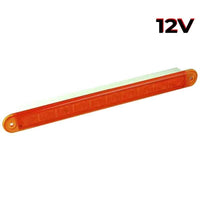 LED knipperlicht slimline amber lens | 12v | 40cm. kabel | 235A12