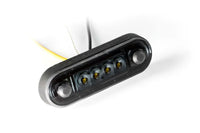 LED markeringslicht dark dual color wit-amber 12-24v 15cm kabel