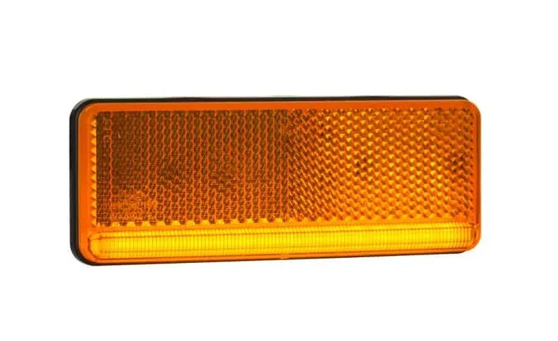 LED Zij-markeringslicht met knipperlichtfunctie 12-24V 0,5m kabel | MZK-3200HA