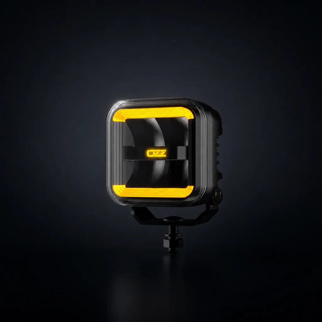 OZZ SQR 3" - Driving light LED - Black