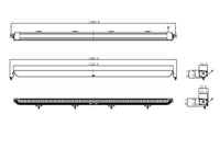OZZ XB1 P52 zwart LED bar