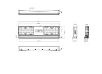 OZZ LP1 zwart LED bar