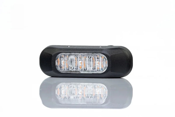 R65 LED flitser 3 LED's Blauw 10 - 30V | S10F3200B