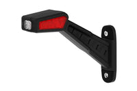 Links | LED breedtelamp | 12-36v | 30cm. kabel | rood-wit-amber | MB-1461RWA