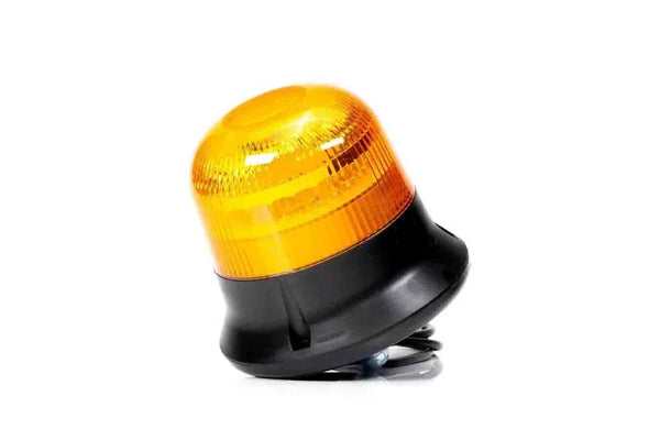 R65 LED zwaailamp, single flash, 1-bouts, 12-24V 1,5m kabel | S10ZL531