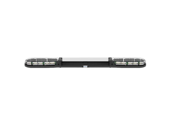 LED flitsbalk amber | 13 serie | ECE-R65 amber | transparant | 1250mm | 24 LED's | 13-00006-E