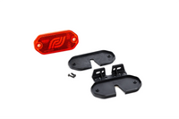 LED markeerlicht | wit | 12-24V | 0,5m. kabel + 1,5 connector