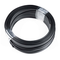 Vierkante 2x0.75 mm² kabel, zwart-wit per 100 meter. | K10-2x0.75mm2