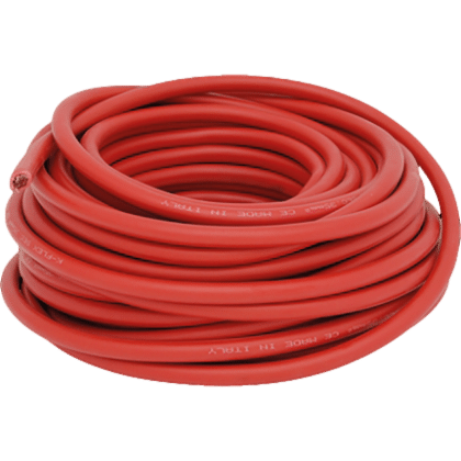 Accukabel | Rood | 1 x 35mm² | PVC | 50m